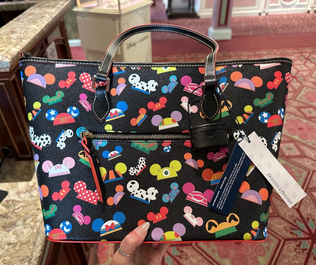Mickey Mouse Ear Hat Tote Bag (back) by Disney Dooney & Bourke Mickey Mouse Ear Hat Tote Bag (back) by Disney Dooney & Bourke
