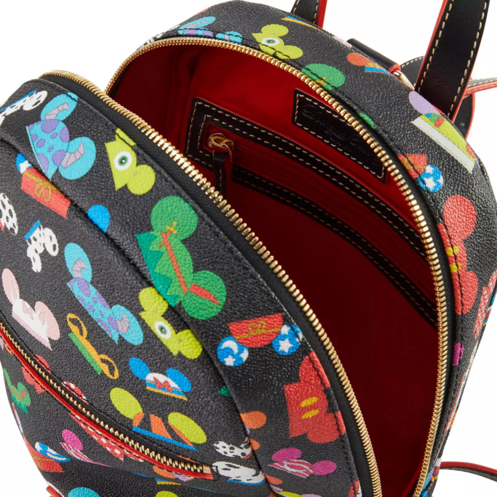 Mickey Mouse Ear Hat Dooney & Bourke Backpack – Exclusive (interior) Mickey Mouse Ear Hat Dooney & Bourke Backpack – Exclusive (interior)