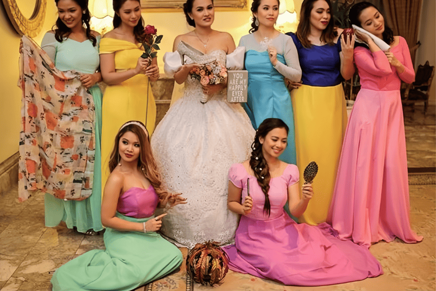 Magical Disney-Themed Bridesmaid Dresses for Your Enchanted Wedding Day Magical Disney-Themed Bridesmaid Dresses for Your Enchanted Wedding Day