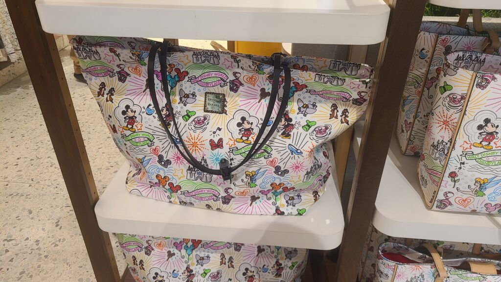 Disney Sketch Nylon Reversible Tote by Dooney and Bourke