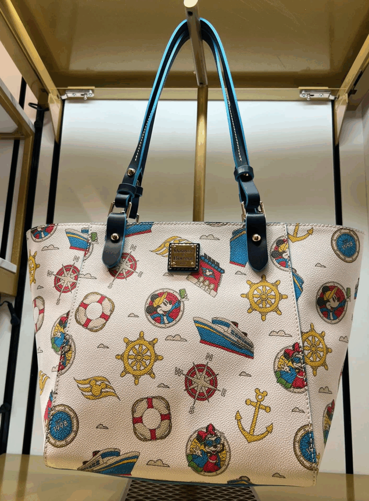 Disney Cruise Line 2025 Nautical Tote Bag by Disney Dooney & Bourke