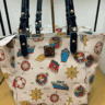 Disney Cruise Line 2025 Nautical Tote Bag by Disney Dooney & Bourke