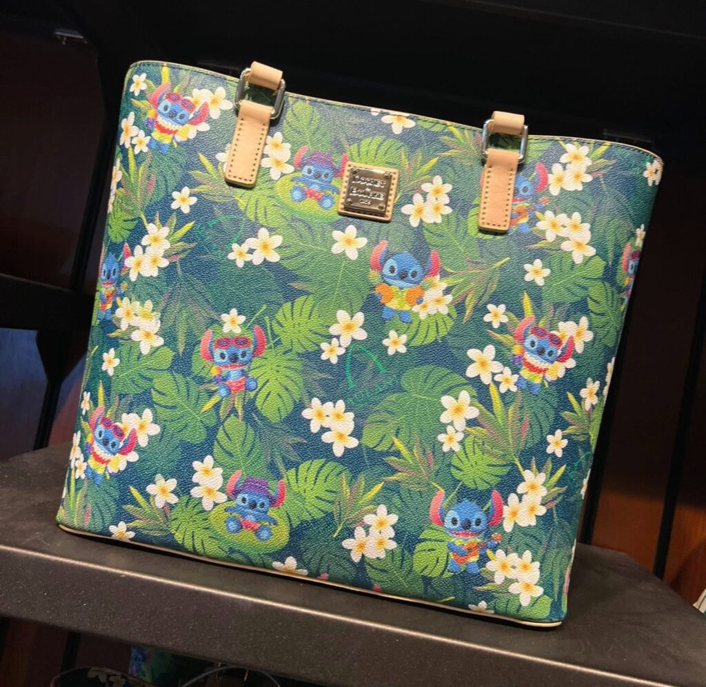 Aulani Stitch 2025 Tote Bag by Disney Dooney & Bourke