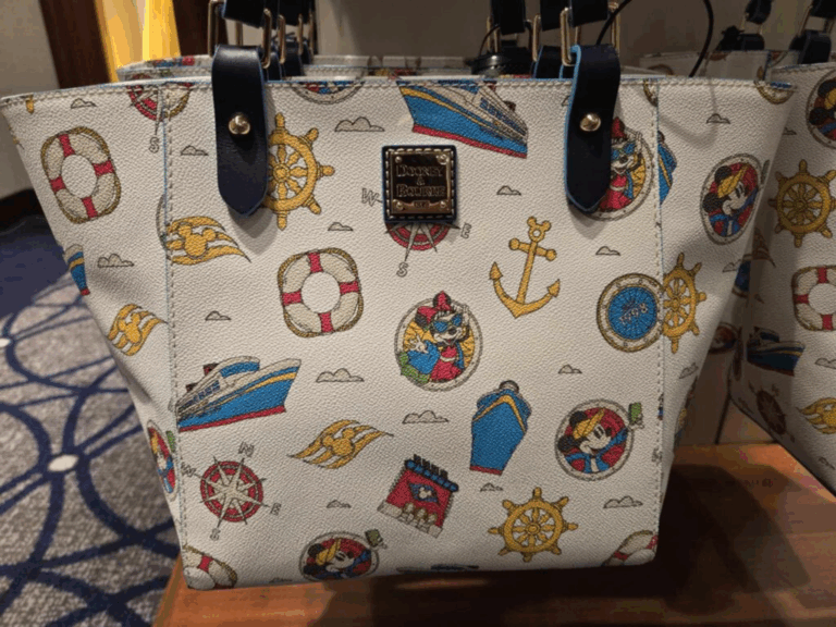 Disney Cruise Line 2025 Nautical Collection (close up) by Disney Dooney & Bourke