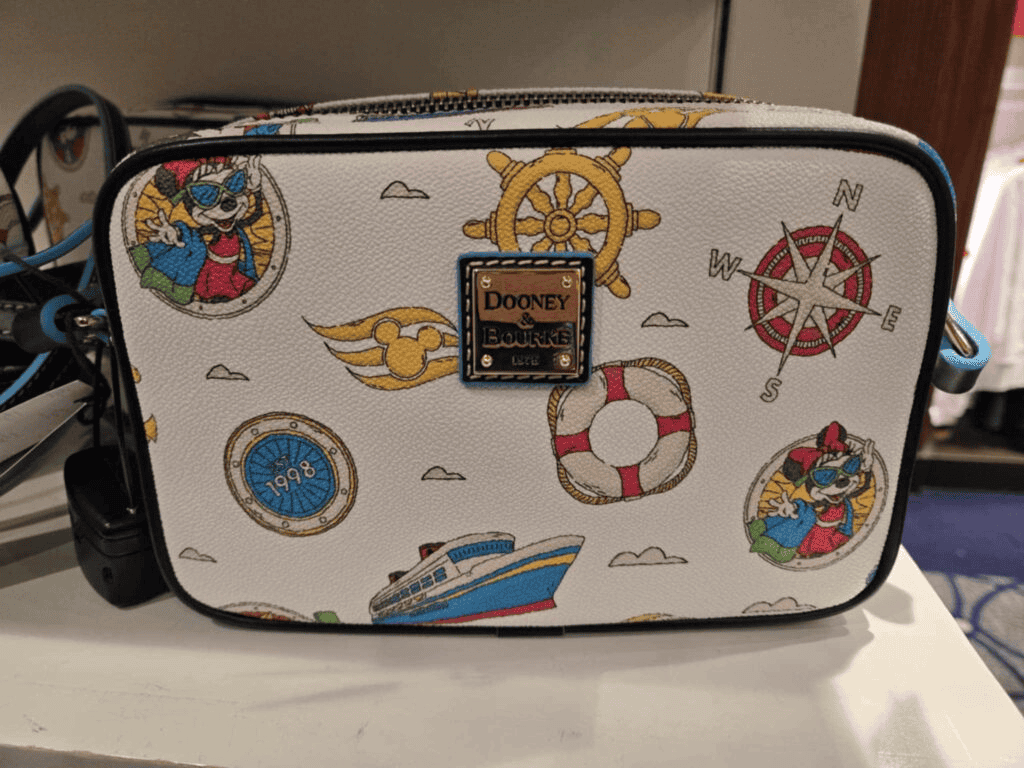 Disney Cruise Line 2025 Nautical Crossbody Bag by Disney Dooney & Bourke