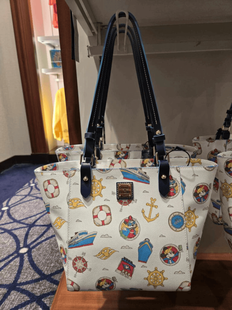 Disney Cruise Line 2025 Nautical Tote Bag by Disney Dooney & Bourke
