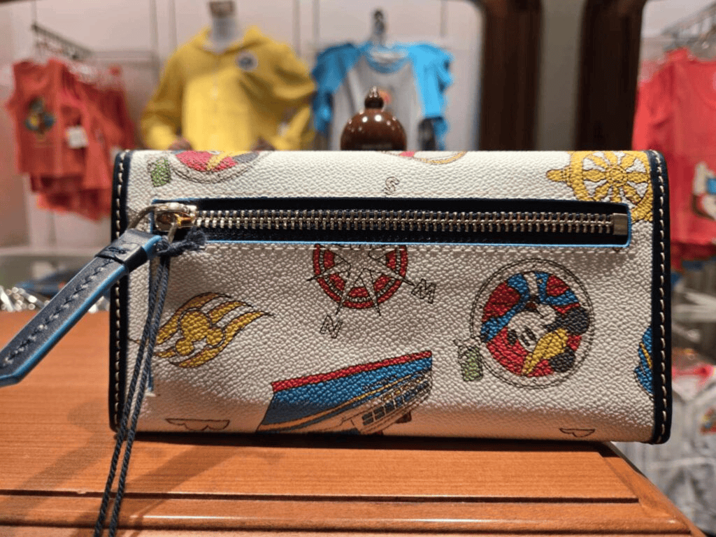 Disney Cruise Line 2025 Nautical Wallet (back) by Disney Dooney & Bourke