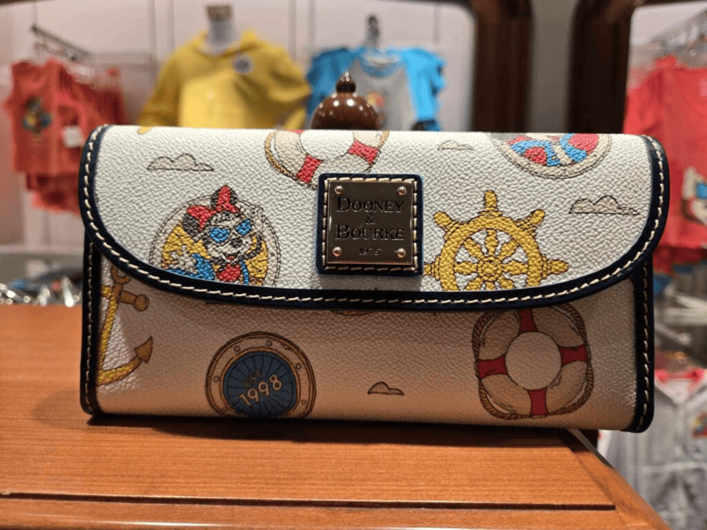 Disney Cruise Line 2025 Nautical Wallet by Disney Dooney & Bourke