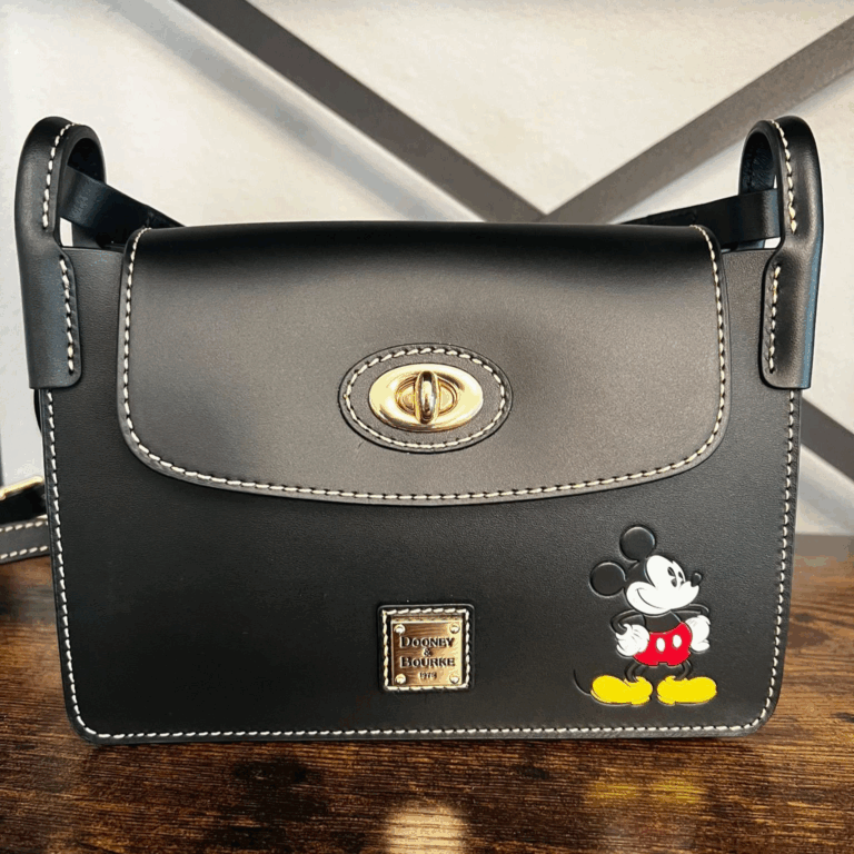 Mickey Mouse Leather Crossbody Bag by Disney Dooney & Bourke