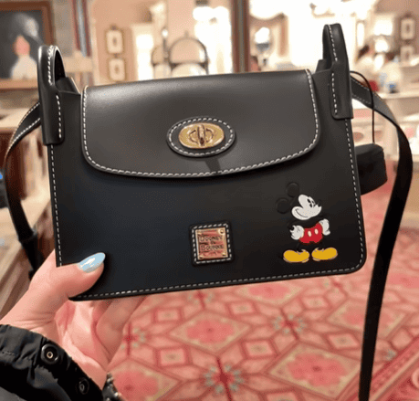Mickey Mouse Leather Crossbody Bag by Disney Dooney & Bourke