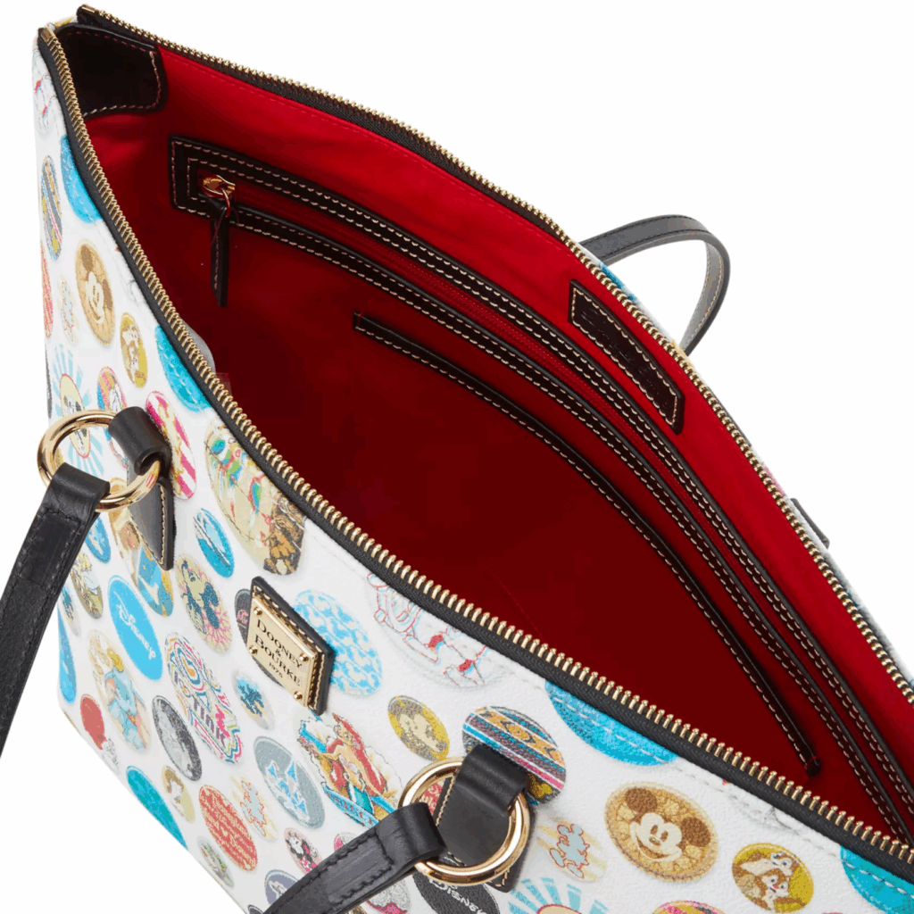 Disney Buttons Dooney & Bourke Tote Bag – Exclusive (interior) Disney Buttons Dooney & Bourke Tote Bag – Exclusive (interior)