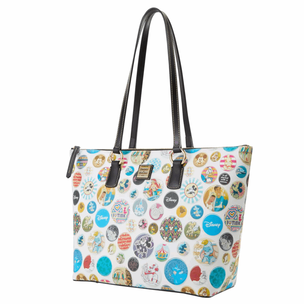Disney Buttons Dooney & Bourke Tote Bag – Exclusive (side) Disney Buttons Dooney & Bourke Tote Bag – Exclusive (side)