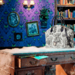 Haunted Mansion Toile 2025 Satchel