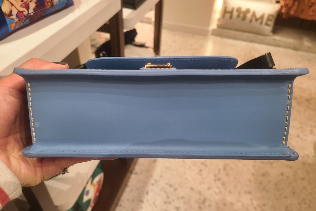 Mickey Mouse Blue Pinky Leather Crossbody Bag (bottom) by Disney Dooney & Bourke Mickey Mouse Blue Pinky Leather Crossbody Bag (bottom) by Disney Dooney & Bourke