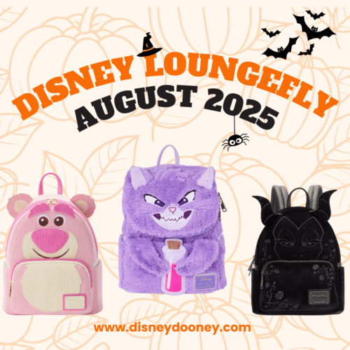Disney Loungefly Bags for August 2025 Disney Loungefly Bags for August 2025