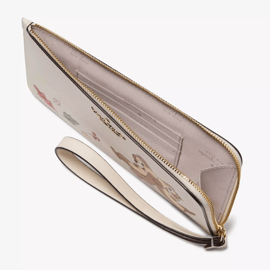 Disney X KSNY Chip N Dale Medium Wristlet (interior)