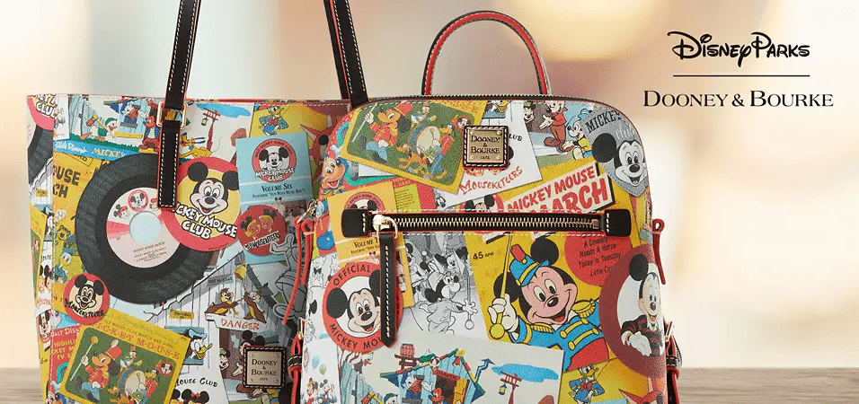 Mickey Mouse Club 70th Anniversary Collection by Disney Dooney & Bourke