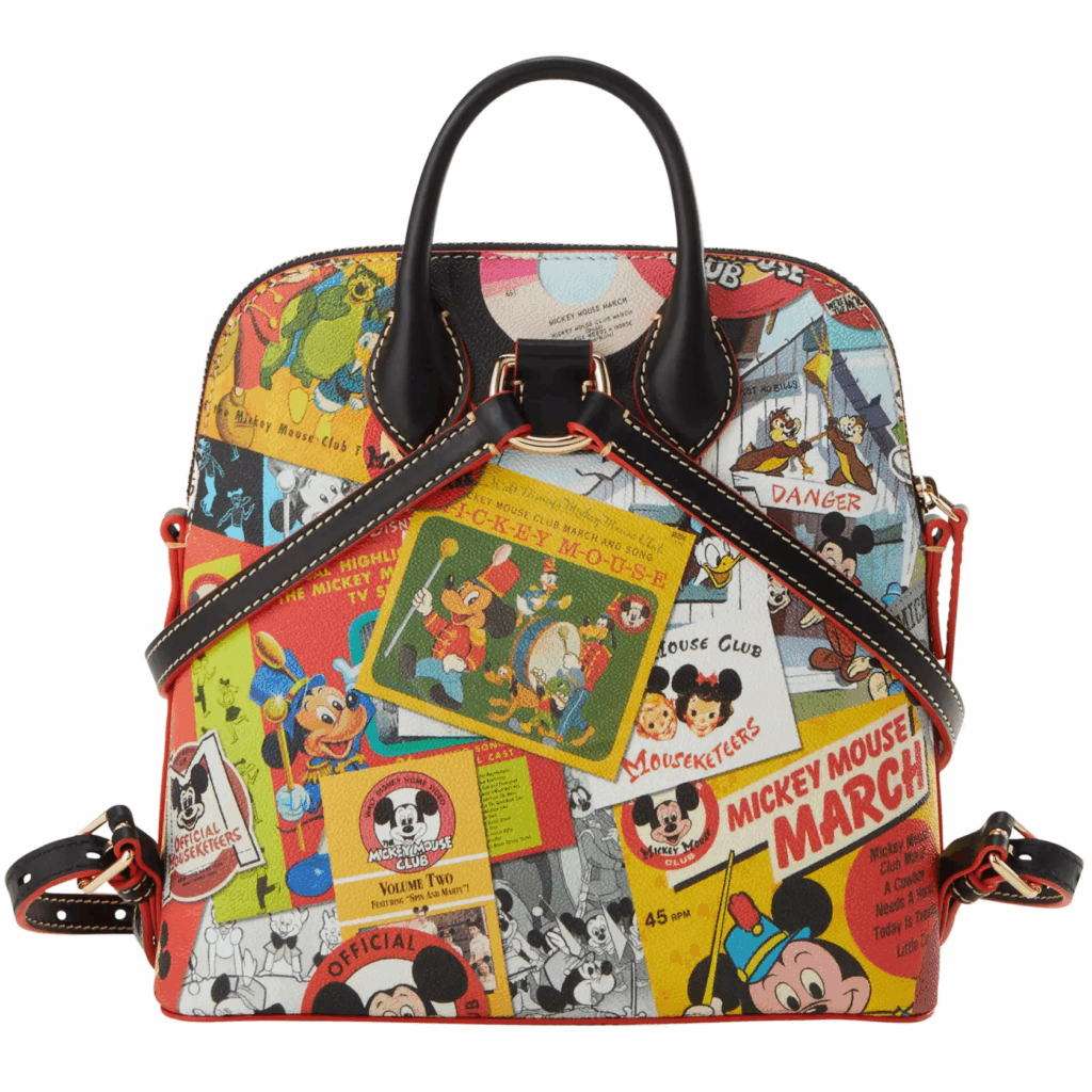 The Mickey Mouse Club 70th Anniversary Dooney & Bourke Backpack (back)