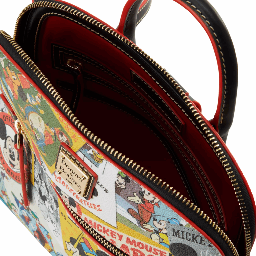 The Mickey Mouse Club 70th Anniversary Dooney & Bourke Backpack (interior)