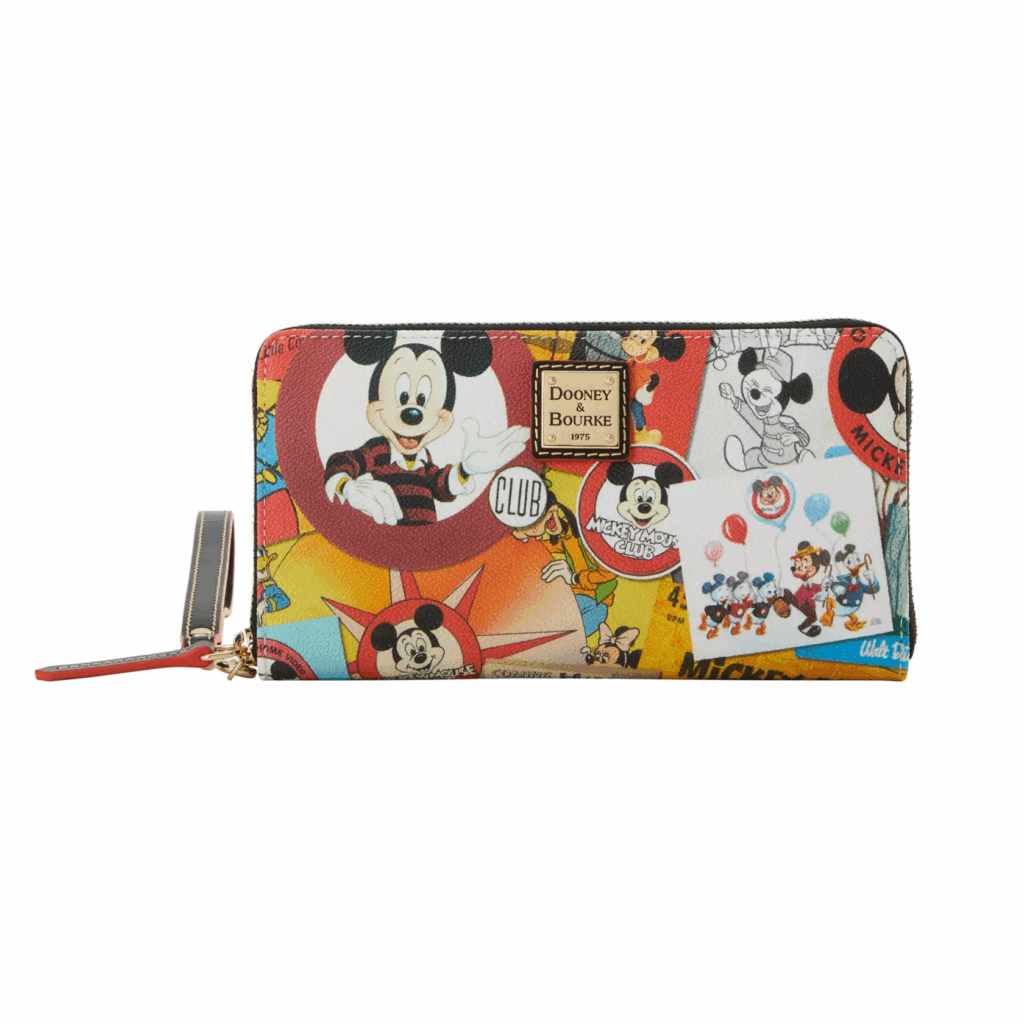 The Mickey Mouse Club 70th Anniversary Dooney & Bourke Wallet