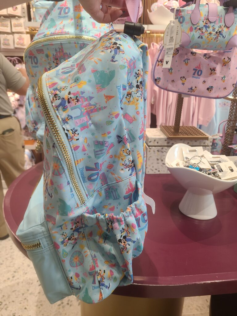 Stoney Clover Lane Disneyland 70th Anniversary Backpack (side)