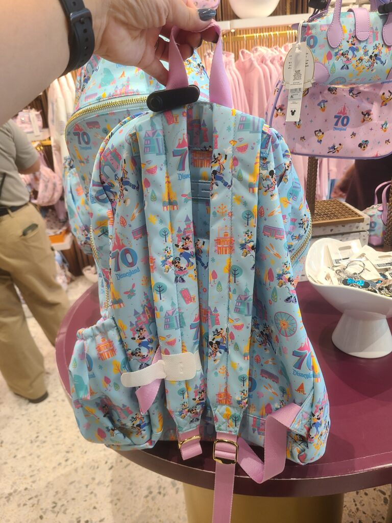 Stoney Clover Lane Disneyland 70th Anniversary Backpack (back)