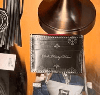 Club 33 2025 Card Holder by Disney Dooney & Bourke