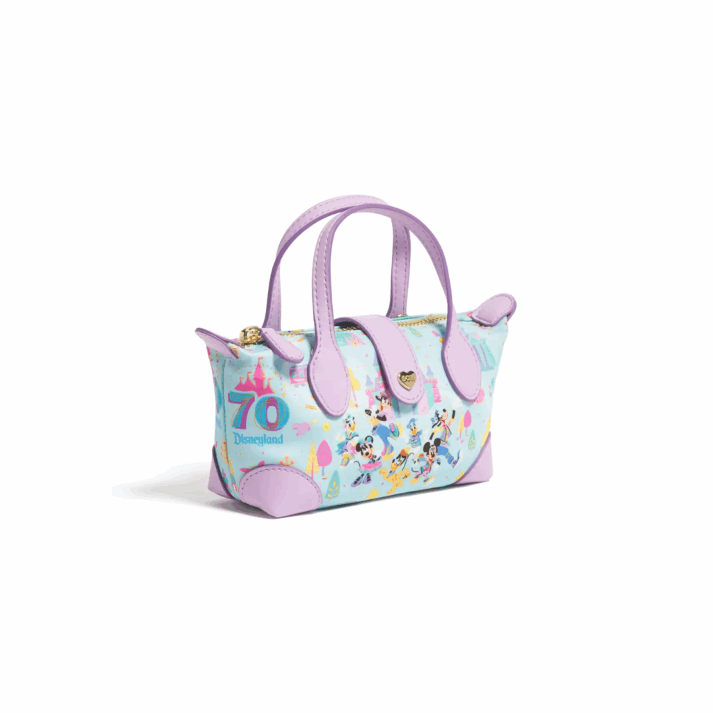 Disneyland 70th Anniversary Mini Pouchette Bag by Stoney Clover Lane (side)