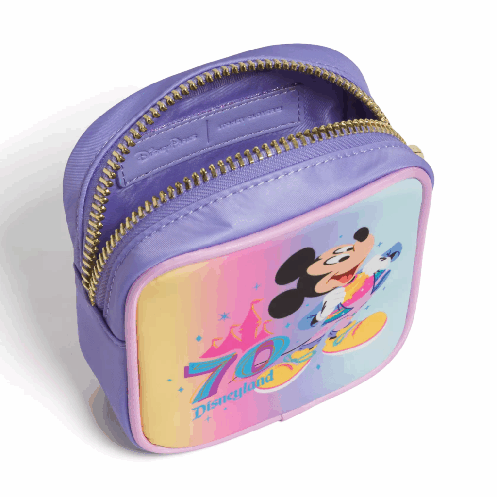 Mickey Mouse Mini Pouch by Stoney Clover Lane – Disneyland 70th Anniversary (interior)