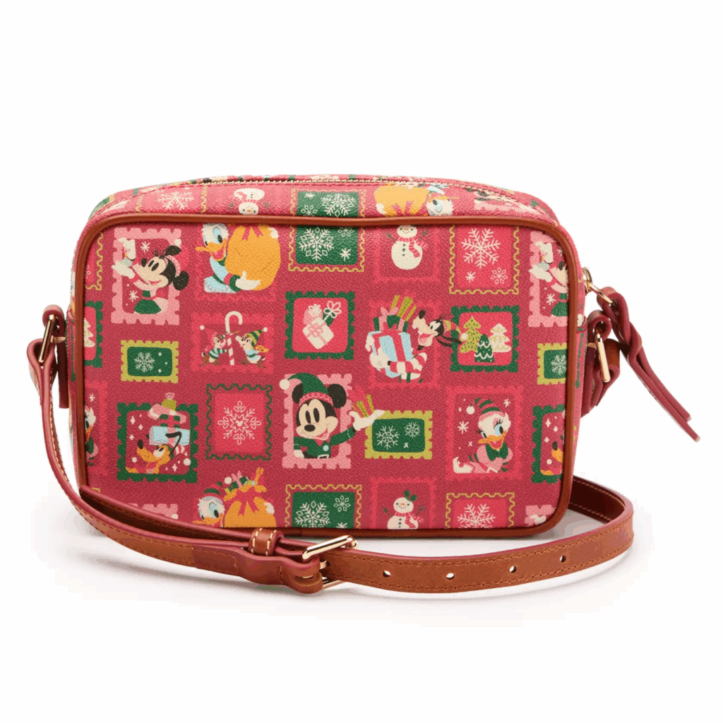 Mickey Mouse Family Christmas Dooney & Bourke Crossbody Bag – Exclusive (back) Mickey Mouse Family Christmas Dooney & Bourke Crossbody Bag – Exclusive (back)