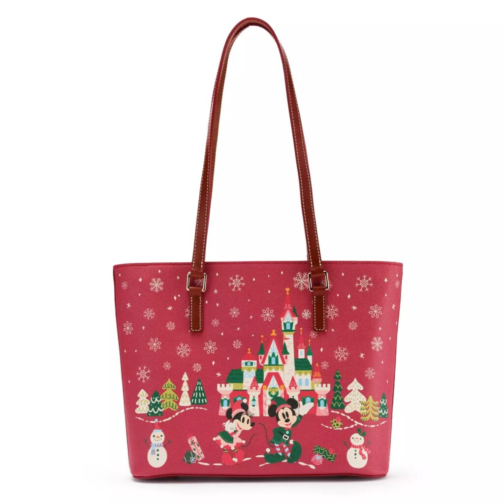 Mickey Mouse Family Christmas Dooney & Bourke Tote Bag – Exclusive (back) Mickey Mouse Family Christmas Dooney & Bourke Tote Bag – Exclusive (back)