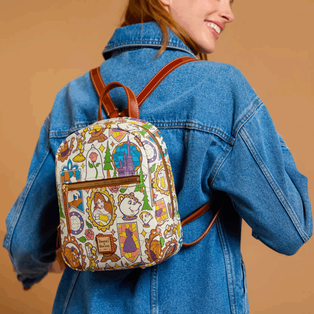 Dooney & Bourke Light Blue Adventure Backpack Nylon Flap Backpack – Dooney & Bourke main image 3