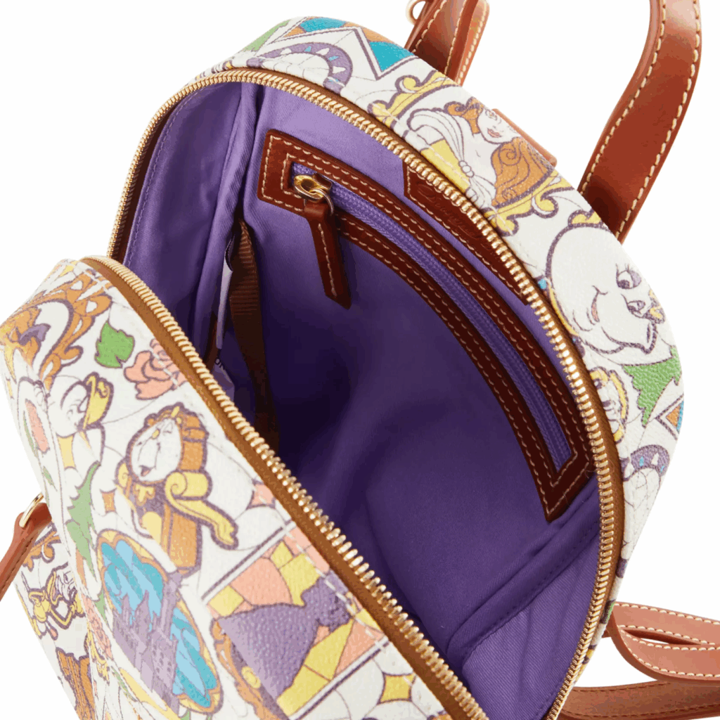 Beauty and the Beast Dooney & Bourke Backpack – Exclusive (interior)