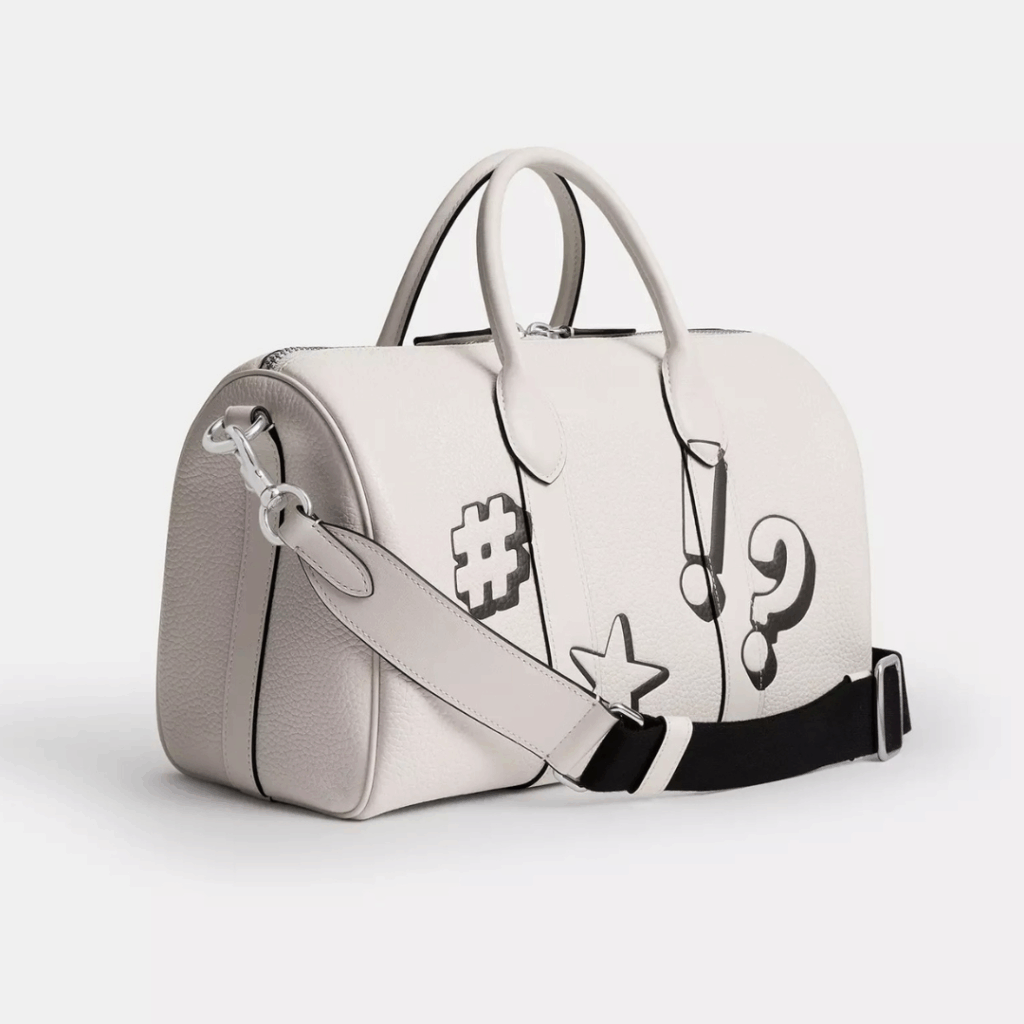 Disney X Coach Compass Bag 35 With Mickey Mouse (back)