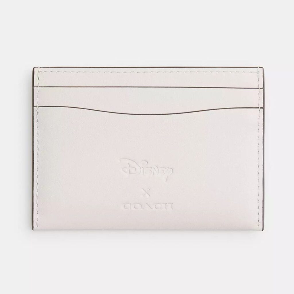Disney X Coach Essential Card Case White With Pluto (back)