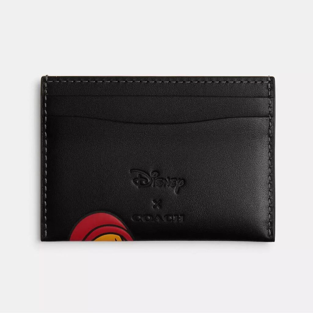 Disney X Coach Essential Card Case With Pluto (back)