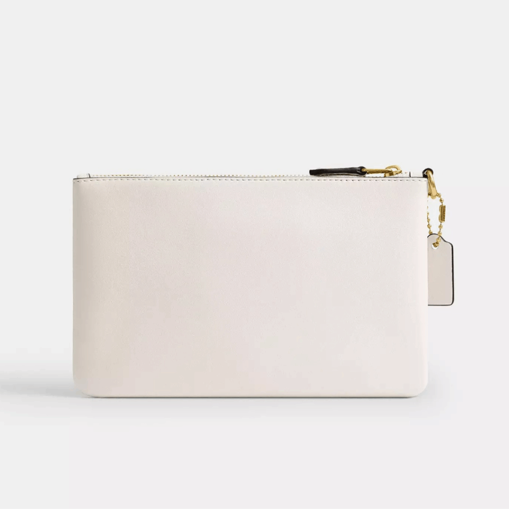 Disney X Coach Essential Small Wristlet White With Pluto (back)