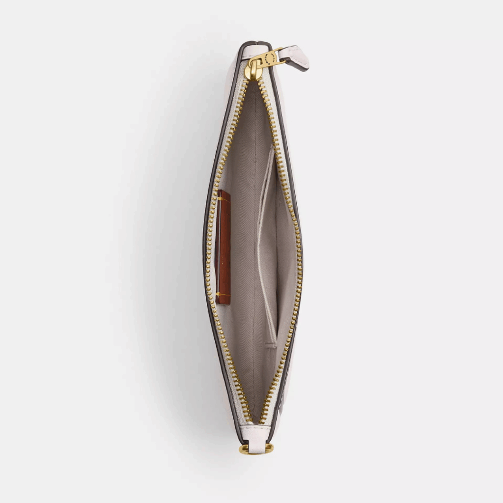 Disney X Coach Essential Small Wristlet White With Pluto (interior)