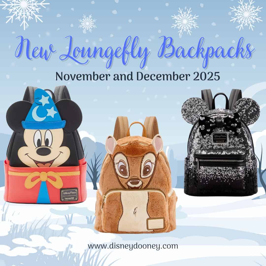 New Disney Loungefly Bags for November and December 2025 - Disney
