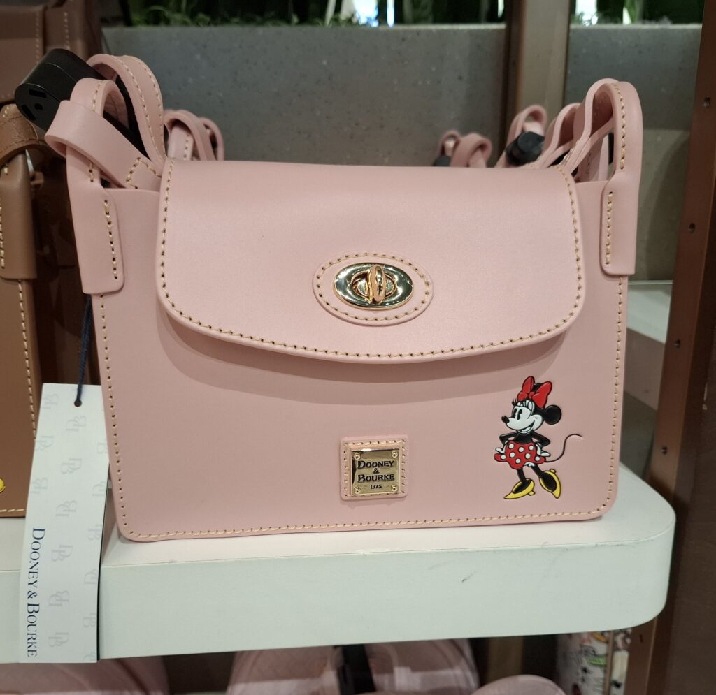 Minnie Pinky Crossbody Bag by Disney Dooney & Bourke