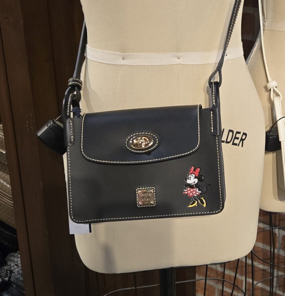 Minnie Mouse Black Pinky Crossbody Bag by Disney Dooney & Bourke Minnie Mouse Black Pinky Crossbody Bag by Disney Dooney & Bourke