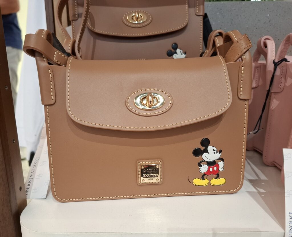 Mickey Brown Pinky Crossbody Bag by Disney Dooney & Bourke