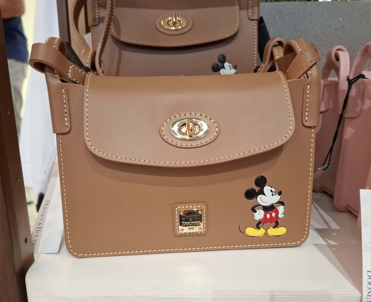 Mickey Brown Pinky Crossbody Bag by Disney Dooney & Bourke