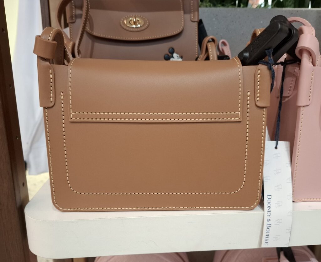 Mickey Brown Pinky Crossbody Bag by Disney Dooney & Bourke (back)
