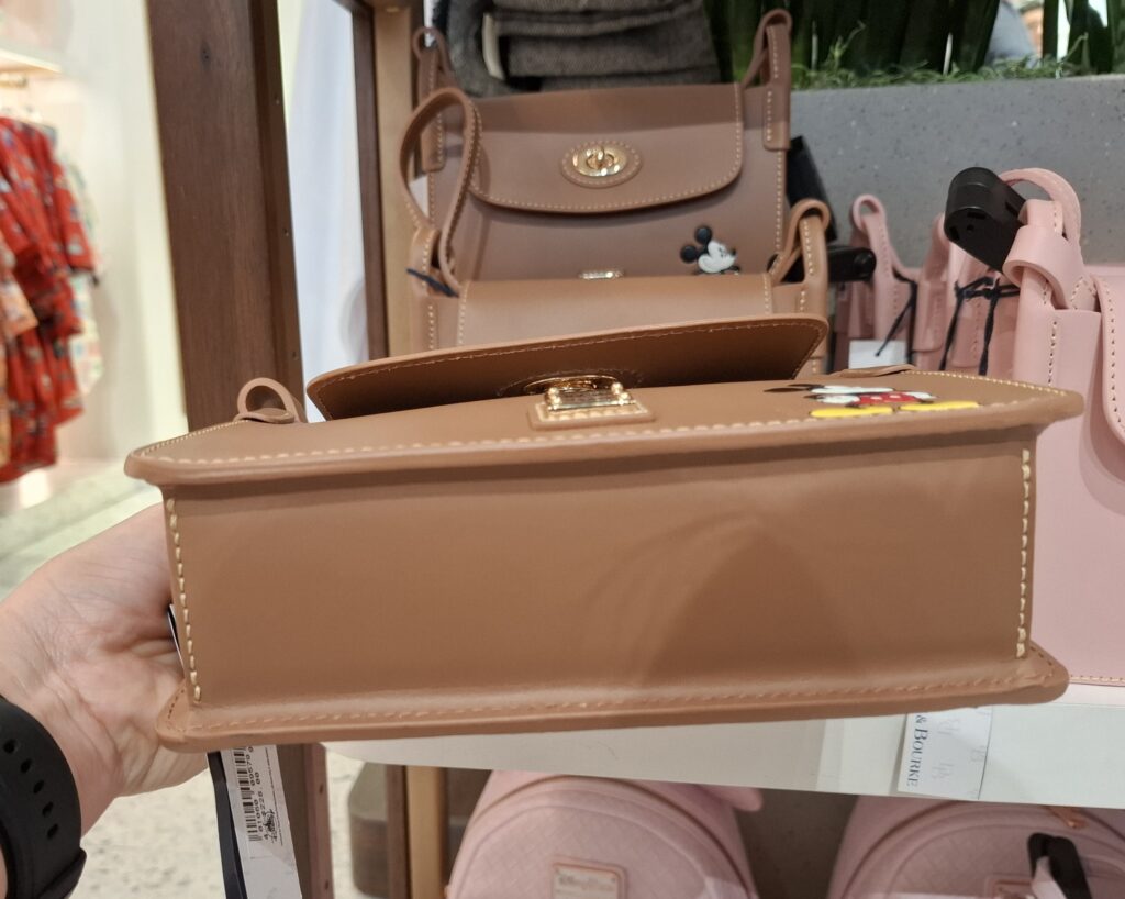 Mickey Brown Pinky Crossbody Bag by Disney Dooney & Bourke (bottom)
