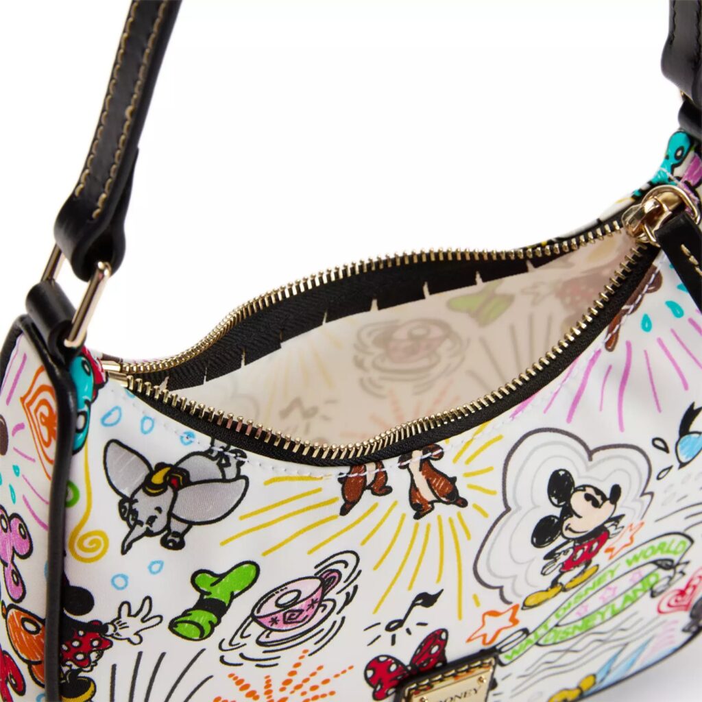 Disney Sketch Baguette (interior) by Dooney & Bourke