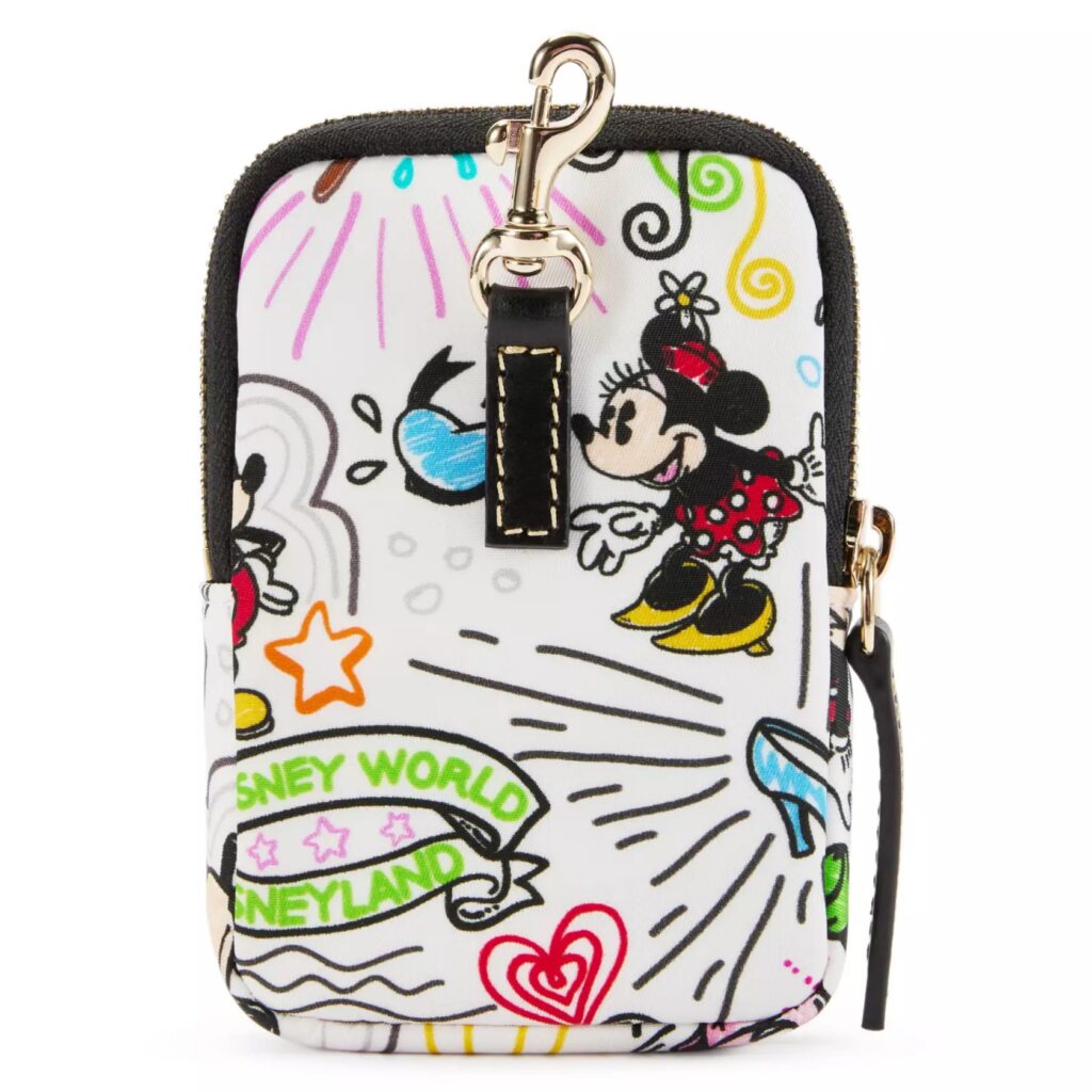 Disney Sketch Charm Pouch (back) by Dooney & Bourke