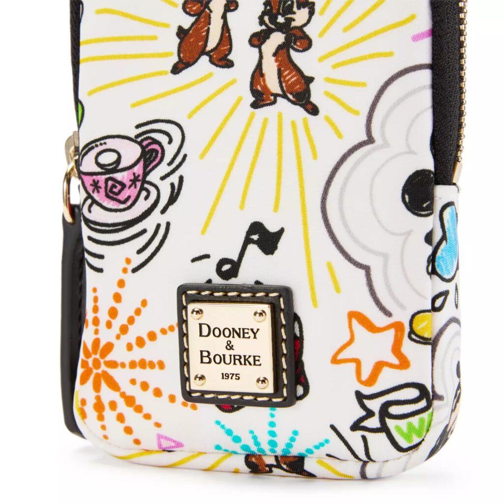 Disney Sketch Charm Pouch (close up) by Dooney & Bourke