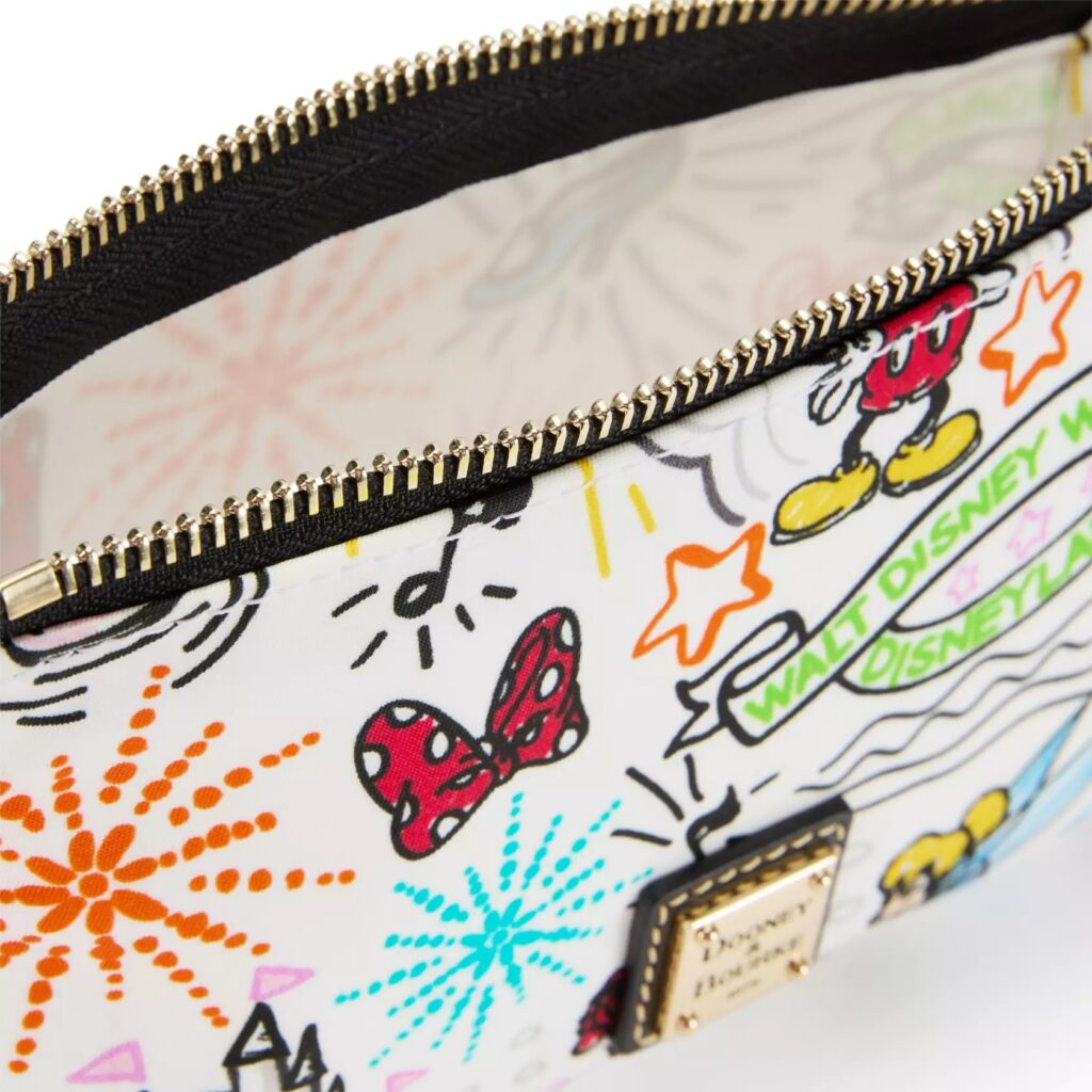Disney Sketch Cosmetic Case (interior) by Dooney & Bourke