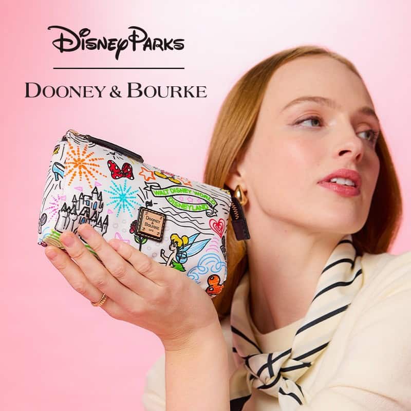 Disney Sketch Nylon Cosmetic Case by Dooney & Bourke